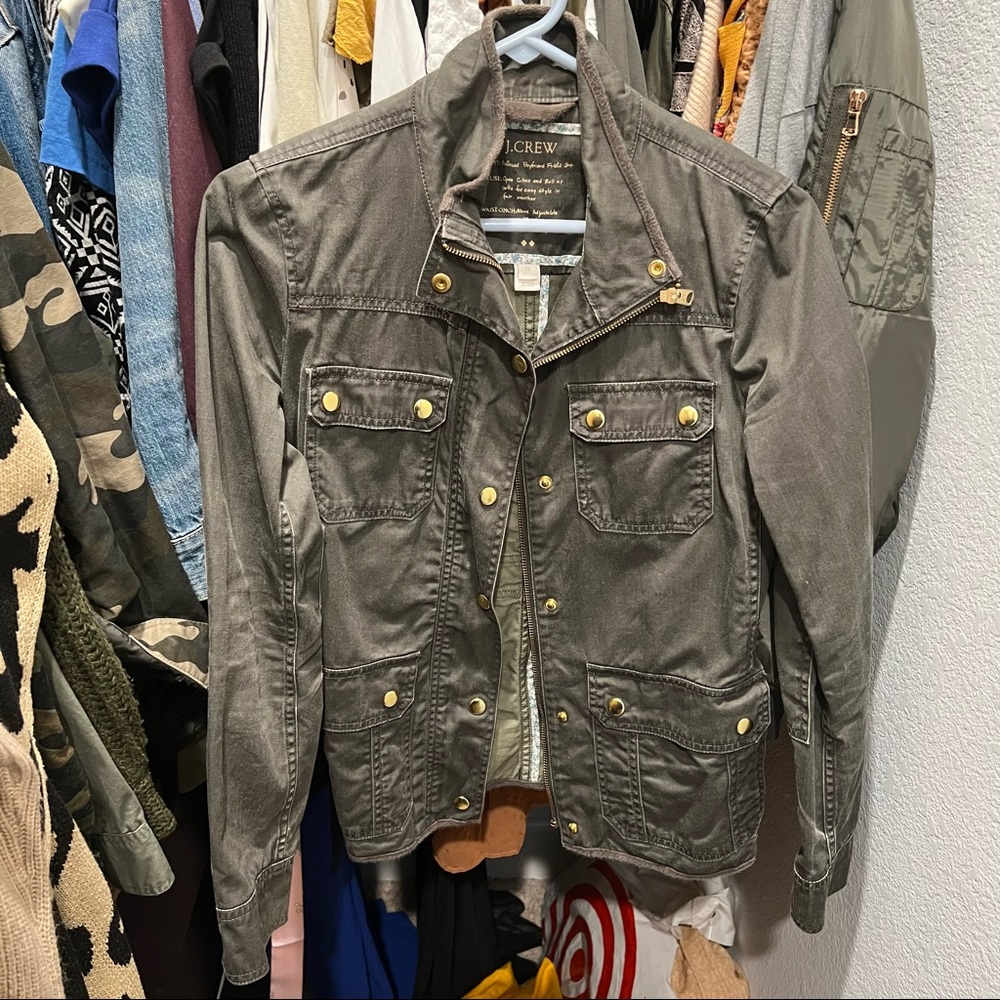 J Crew Utility Jacket
